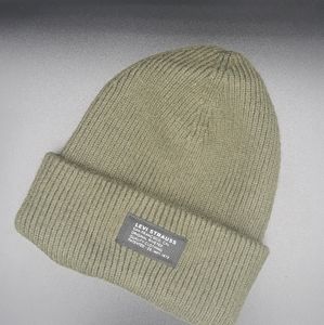 Levi's Fleece Line Beanie Hat. 100% Acrylic, Lining Material: Cotton